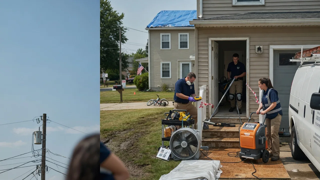 Water Damage Repair in Whitney, PA near me